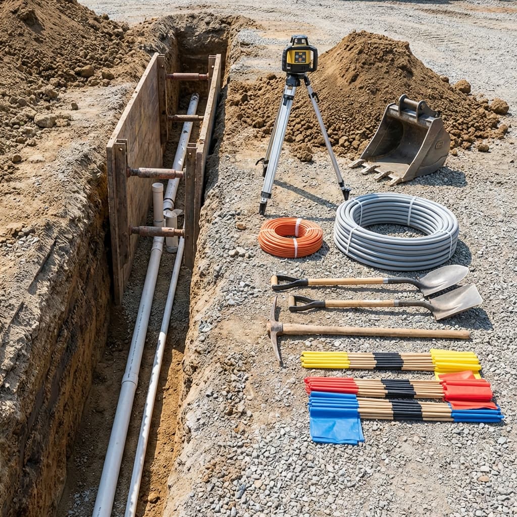 Creusage et services publics