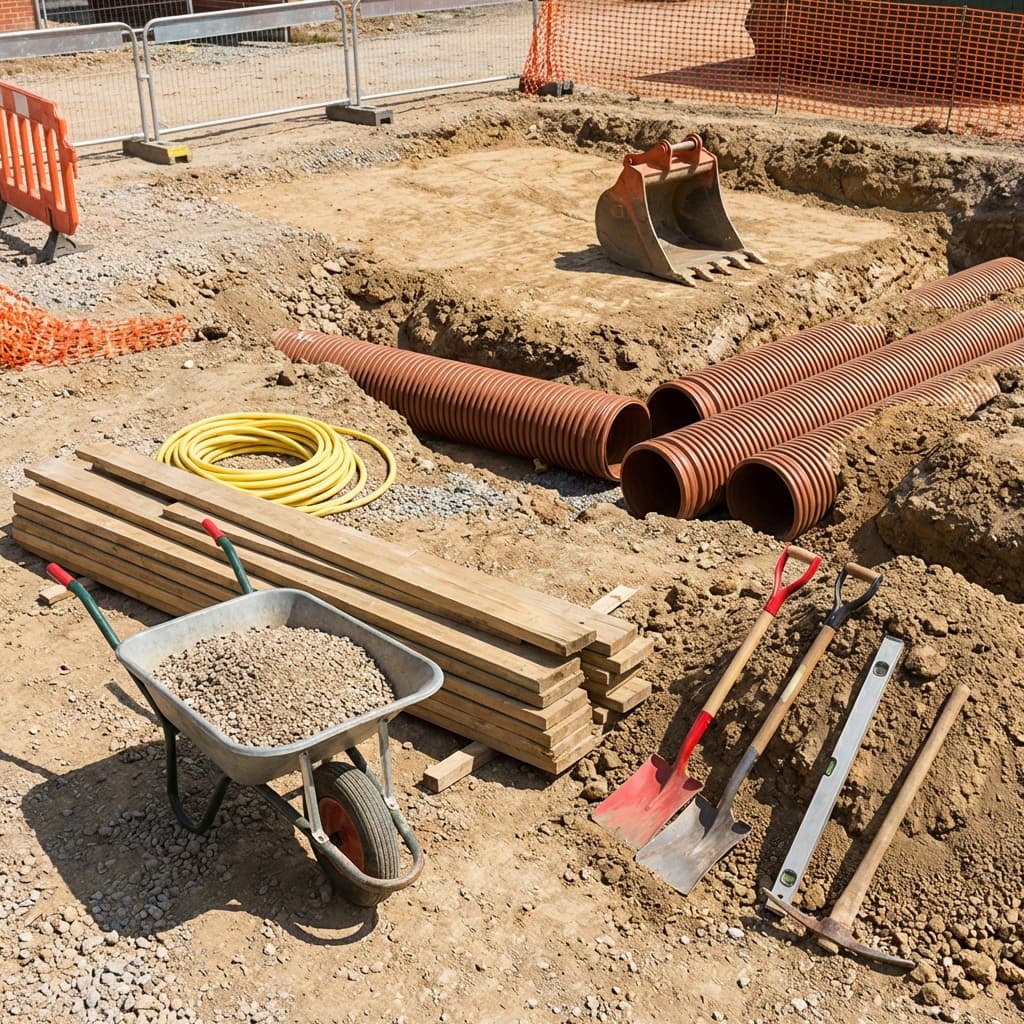 Préparation de site