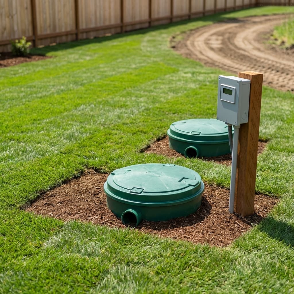 Excavation de système septique